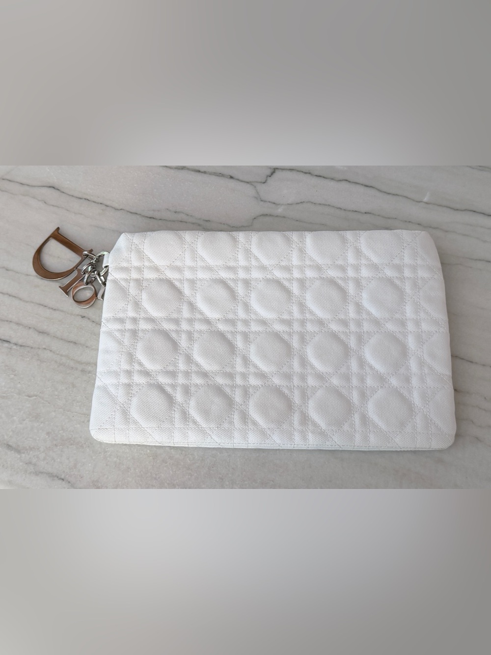 Dior Cannage Quilted
Coated Canvas Panarea
Clutch Bag